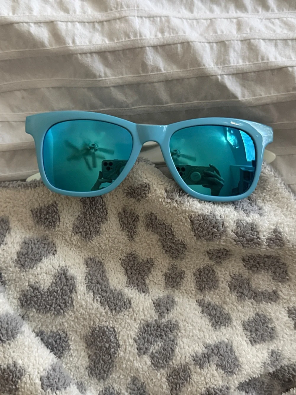 Zenni Blue Mirrored  Chicago Bulls Sunglasses